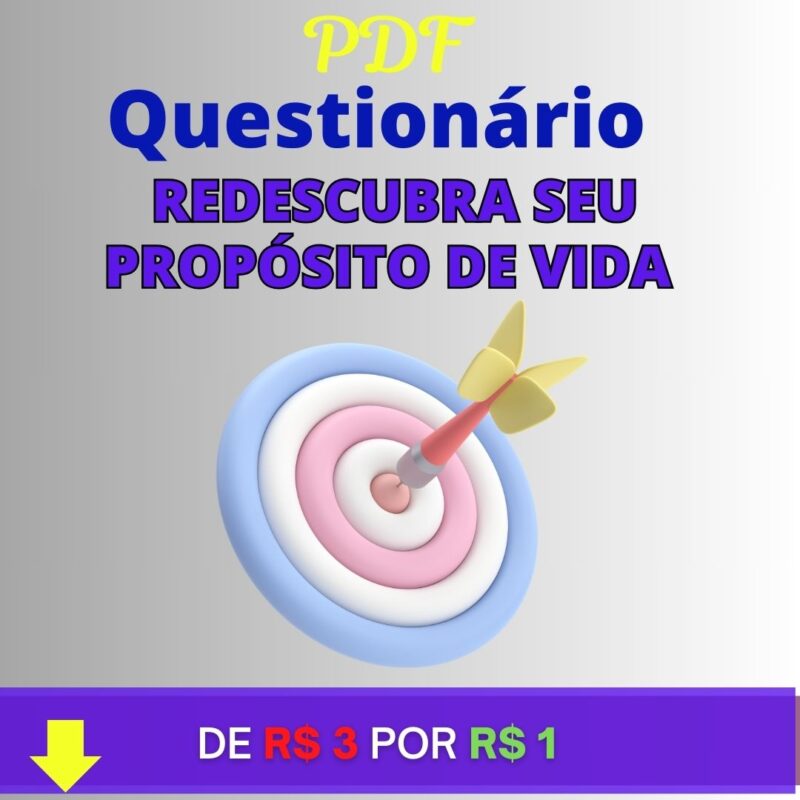 Questionário Redescubra Seu Propósito