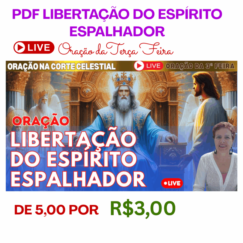 PDF ORAÇÃO CORTE CELESTIAL - Amarrando o Espírito Espalhador, saqueador
