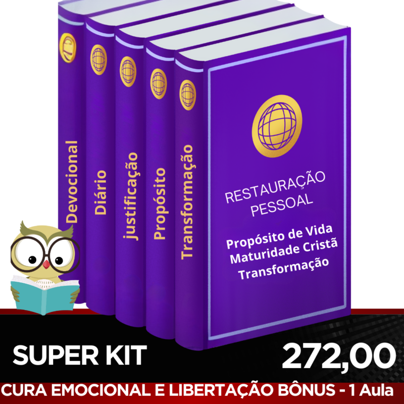 Kit Ebooks de Cura Emocional e Libertação + Bônus Aulas